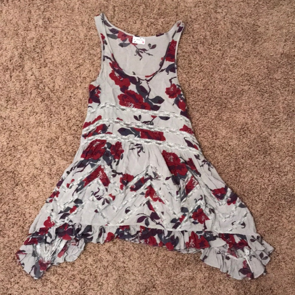 Purple Flowy Free People Dress